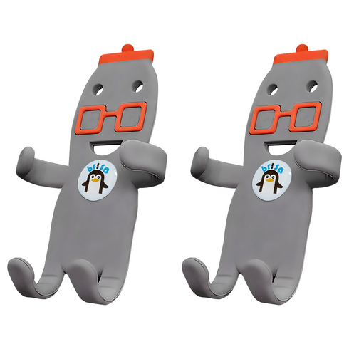 브리사 차량용 송풍구 핸드폰 거치대, 2개, 그레이군