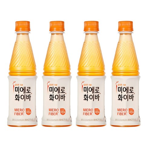 미에로화이바 PET, 350ml, 4개