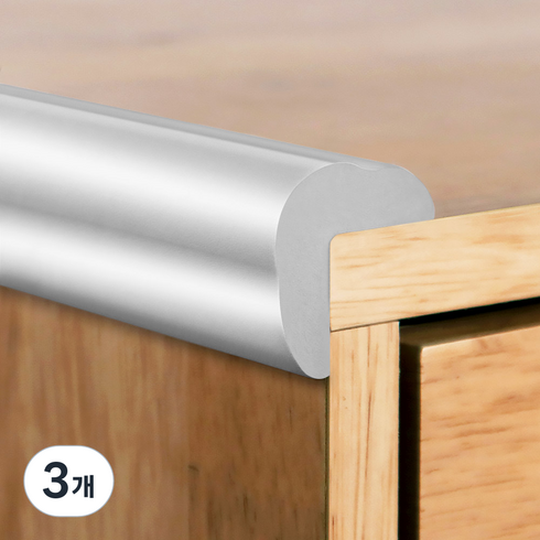 아이끌레 볼륨 스틱 모서리 보호대, 그레이, 3개