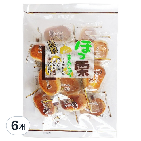홋구리 만쥬, 185g, 6개