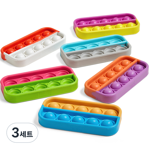러닝리소스 텐프레임 버블 포퍼 6종 세트 IN95439, 3세트