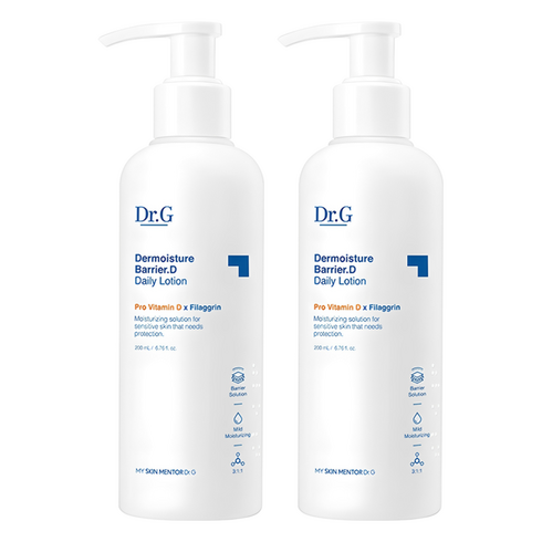 닥터지 더모이스처 배리어 D 로션, 200ml, 2개