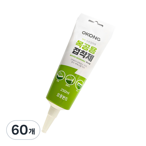 오공 목공용 접착제, 60개