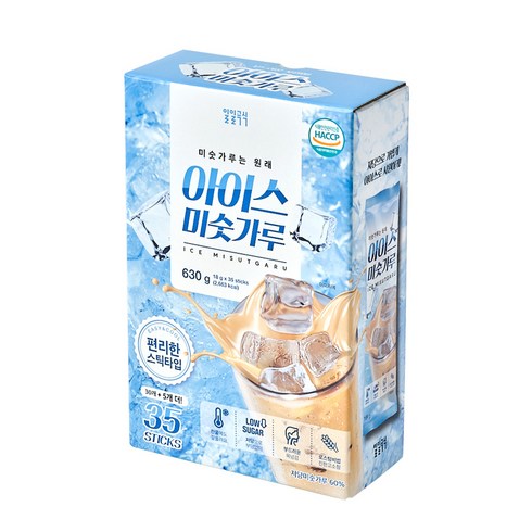일일곡식 아이스 미숫가루 35p, 630g, 1개