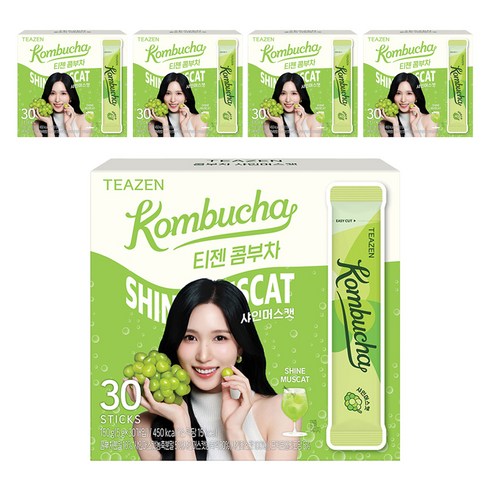 티젠 콤부차 샤인머스캣, 5g, 30개입, 5개