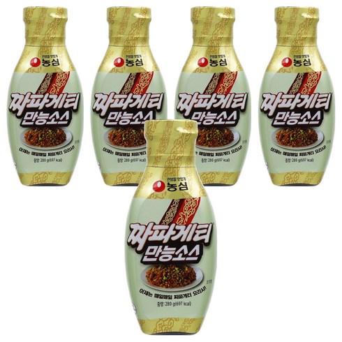 짜파게티 만능소스, 280g, 5개