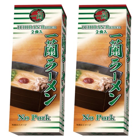 이치란 노포크 라멘 2인분 252g, 2개