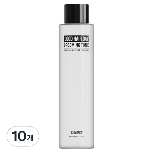 스웨거 굿 헤어데이 그루밍 토닉 볼륨 헤어 워터왁스, 10개, 250ml