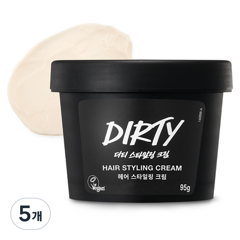 러쉬 더티 스타일링 크림, 95g, 5개