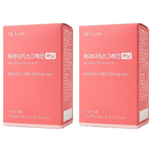 닥터린 파라다이스그레인 버닝 18g, 2개, 30정
