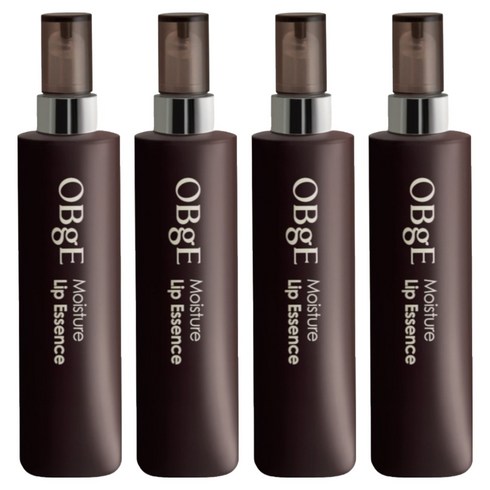 OBge 모이스처 에센스 고보습 케어 립밤, 투명 혈색, 10ml, 4개