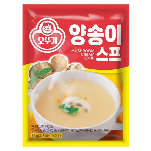 오뚜기 양송이스프, 80g, 1개