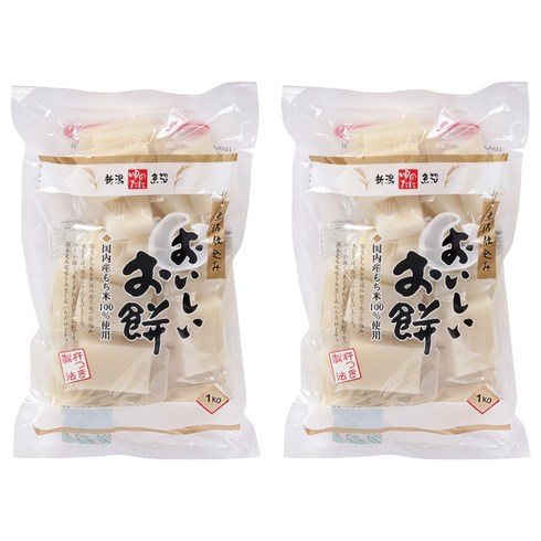 유노타니 키리모찌, 1kg, 2개