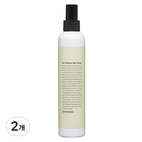 차홍 픽스 볼륨 헤어 스프레이, 250ml, 2개