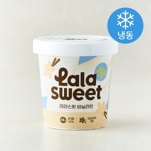 라라스윗 바닐라빈 아이스밀크 (냉동), 474ml, 1개입, 1개