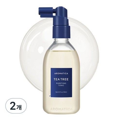 아로마티카 티트리 퓨리파잉 토닉 스프레이형헤어에센스, 100ml, 2개