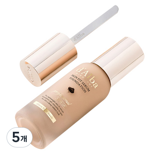 달바 스킨 핏 세럼 파운데이션 스파츌라 40ml, 5개, 23호
