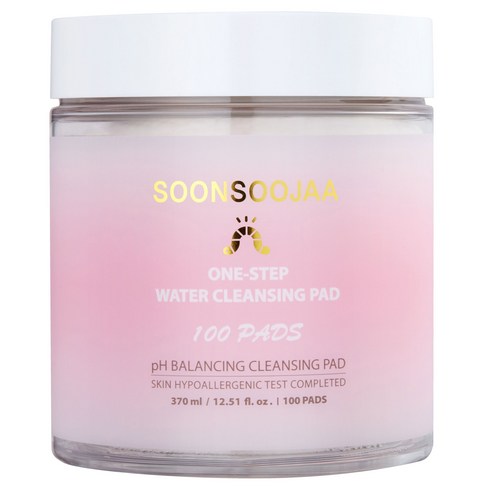 순수자아 원스텝 워터 클렌징 패드 370ml, 100매입, 1개