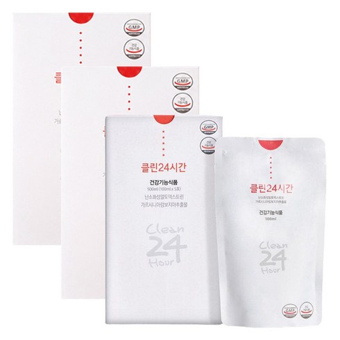 클린24시간 다이어트식품 사과맛, 100ml, 15개