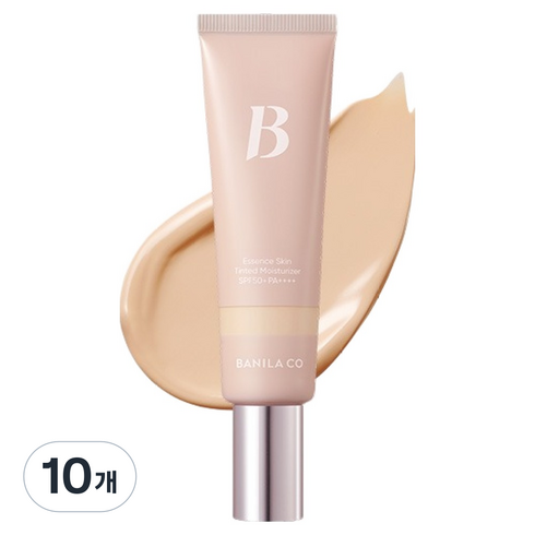 바닐라코 에센스 스킨 톤업 BB 틴티드 모이스처라이저 크림 SPF50+ PA++++, 02 바닐라, 35ml, 10개
