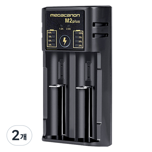 메가캐논 올인원 충전기 M2-PLUS, 2개