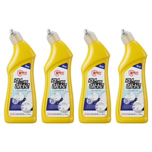 랩신 홈백신 락스세제, 750ml, 4개