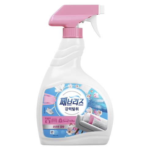 페브리즈 섬유탈취제 은은한 꽃향 본품, 900ml, 1개