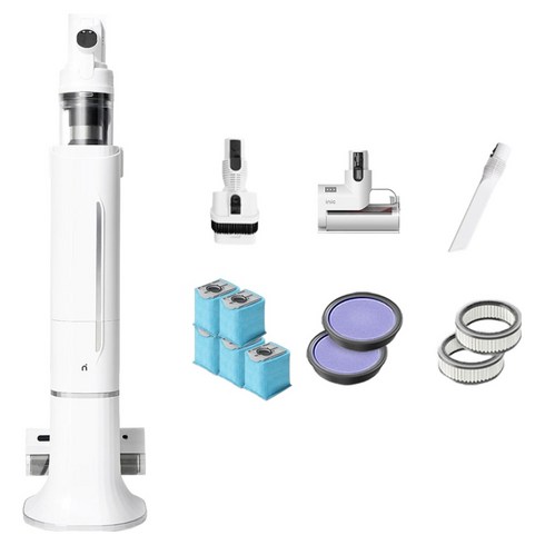 아이닉 무선청소기 i50 아이타워 + 헤드브러시 + 침구 브러시 + 필터 2p 세트 i50 itower, 혼합색상