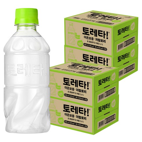토레타 무라벨 이온음료, 340ml, 80개