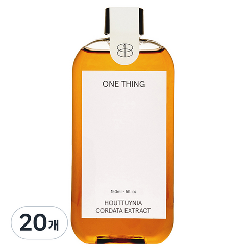원씽 어성초 추출물 토너, 150ml, 20개
