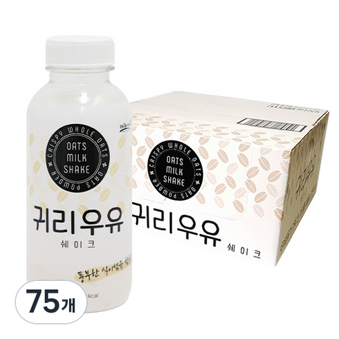태광선식 귀리우유쉐이크, 75개, 50g