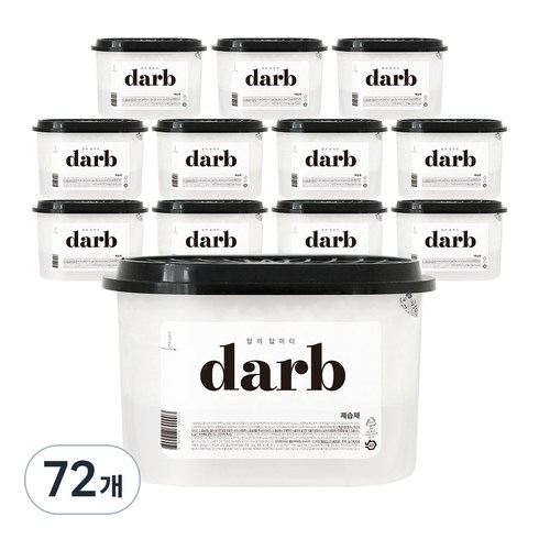 다브 제습제 본품, 520ml, 72개