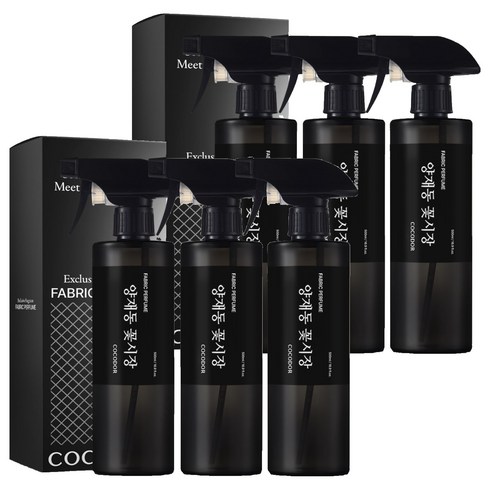 코코도르 퍼퓸 섬유탈취제 양재동꽃시장, 6개, 500ml