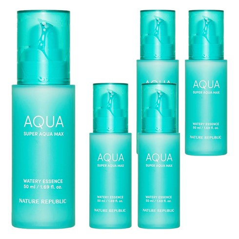 네이처리퍼블릭 슈퍼 아쿠아 맥스 수분 에센스, 5개, 50ml