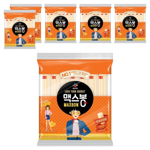 맥스봉 오리지널 15p, 525g, 6개