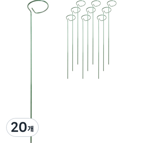 앞날창창 화분 나선형 식물지지대 40cm, 20개