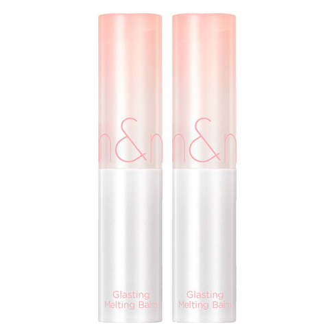 롬앤 글래스팅 멜팅 립밤, 08 코랄리아, 3.5g, 2개