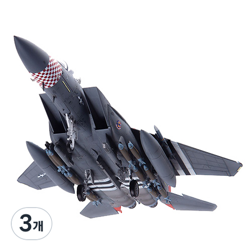 아카데미과학 1:72 미공군 F-15E 노르망디 상륙작전 75주년 12568 프라모델 전투기, 3개