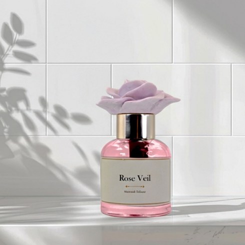 마시빈디 컬러틴트 실내 차량 방향제 65ml, 1개, 로즈베일(핑크)