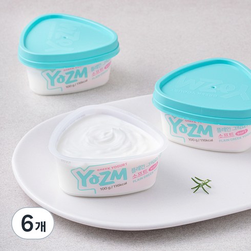 요즘 플레인 그릭요거트 소프트, 300g, 2개