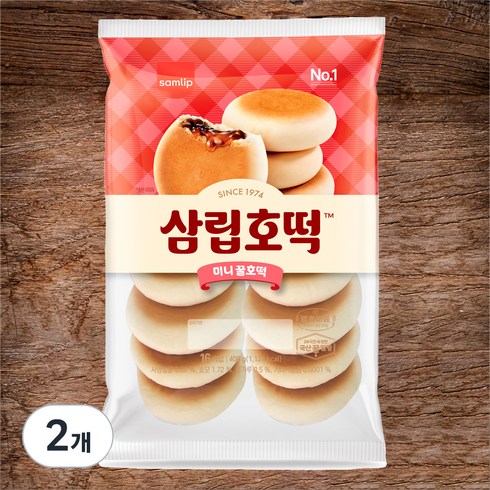 삼립 미니 꿀호떡, 400g, 1개입, 2개