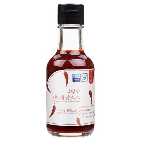고맙당 저당 불닭 소스, 180g, 1개