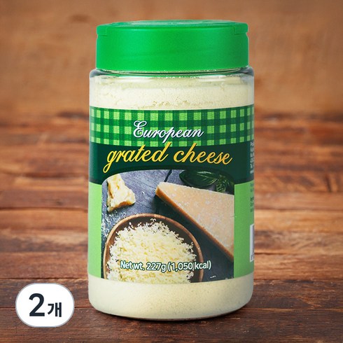 유러피안 그레이티드 치즈, 227g, 1개입, 2개