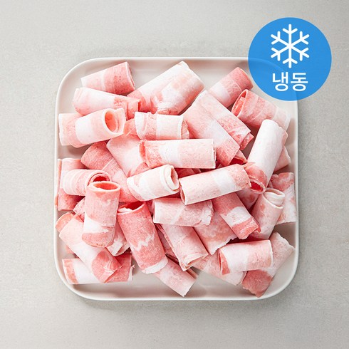 곰곰 돌돌말이 무연골 대패 삼겹살 (냉동), 500g, 1개