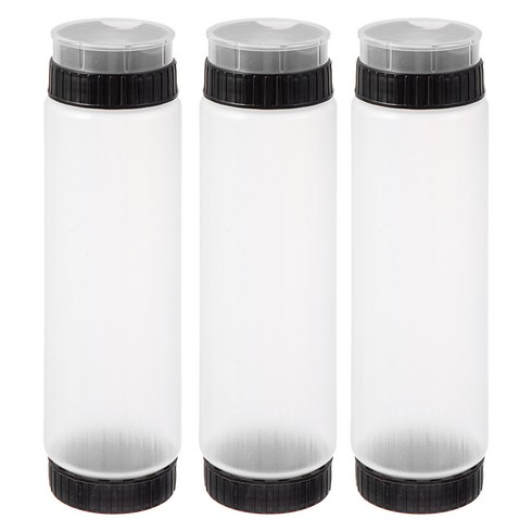 코멧 거꾸로 쓰는 소스통, 470ml, 3개