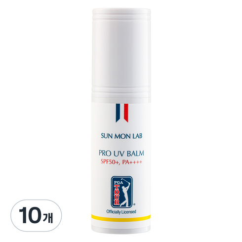 선몬랩 프로 UV밤 SPF50+ PA++++, 10g, 10개