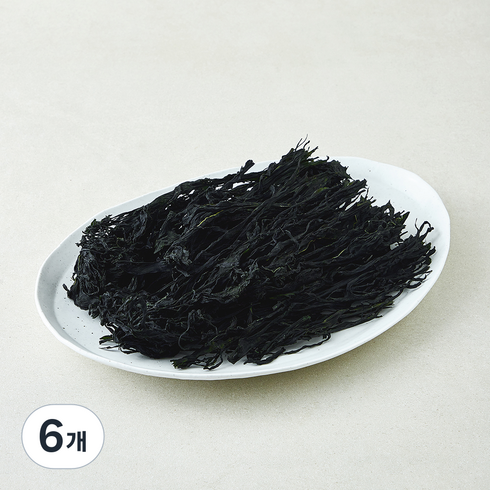 주일 무결점 해풍맞은 완도 건실미역, 200g, 6개