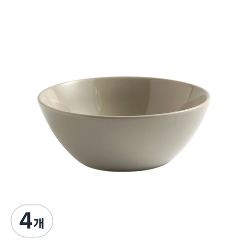 까사무띠 베네토 대접 15cm, 웜그레이, 4개