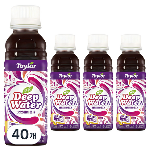 테일러 딥워터 푸룬, 180ml, 40개