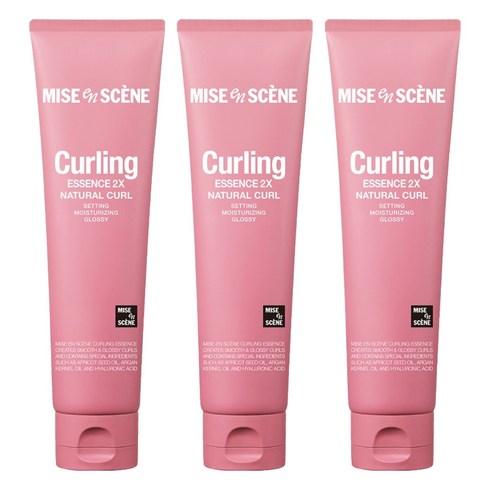 미쟝센 컬링 에센스 2X 헤어스타일링 내추럴컬, 150ml, 3개
